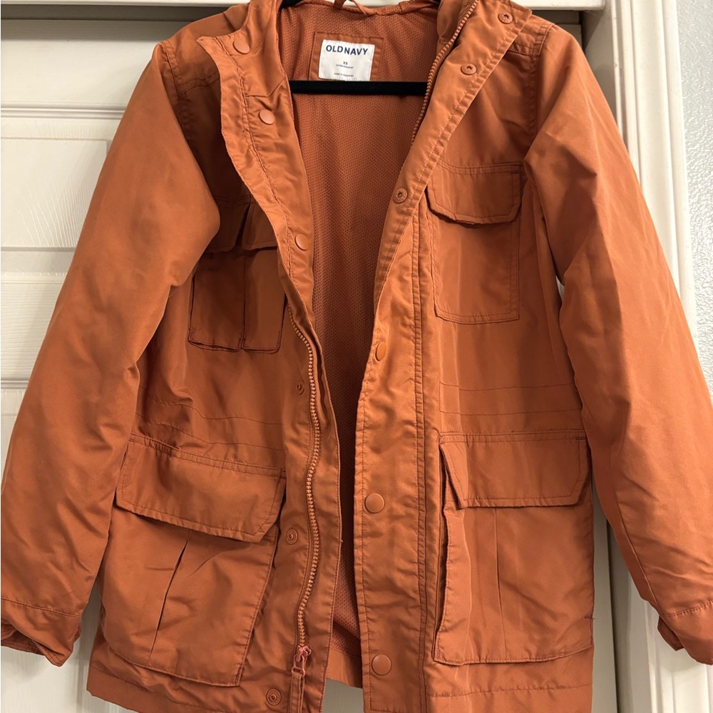 Old Navy Vibrant Orange Outerwear